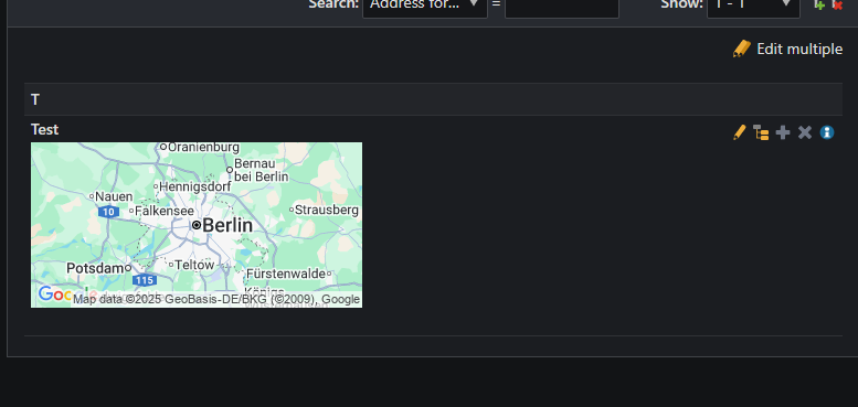 Operations with greyed out permissions